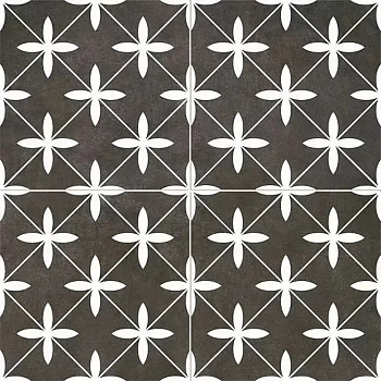 Chic Collection New Poole Black 45x45